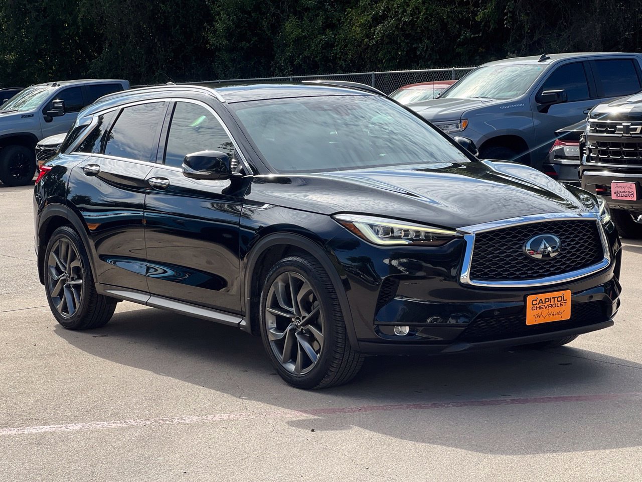 Used 2021 INFINITI QX50 Autograph w/ Premium White Leather Package FWD image 7