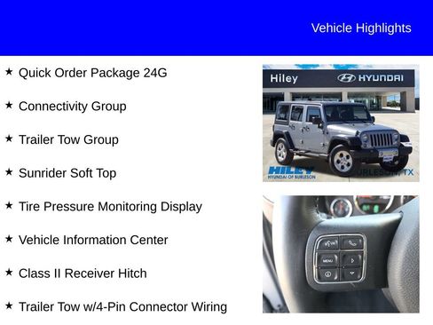 Used 2015 Jeep Wrangler Unlimited Sahara w/ Connectivity Group image 9