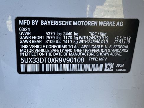 Used 2024 BMW X4 xDrive30i w/ Premium Package image 37