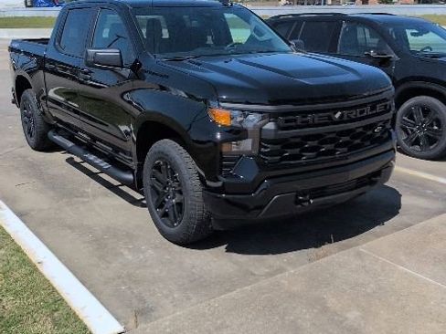 New 2026 Chevrolet Silverado 1500 Custom w/ Turbomax Blackout Package AWD/4WD image 3