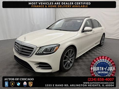Used 2019 Mercedes-Benz S 560 4MATIC Sedan image 1