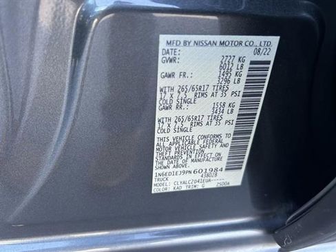 Used 2023 Nissan Frontier SV w/ SV Convenience Package image 29