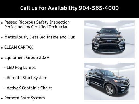 Used 2020 Ford Explorer XLT w/ Equipment Group 202A image 9