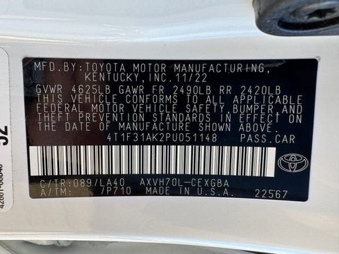 Used 2023 Toyota Camry XLE w/ Navigation Package FWD image 29