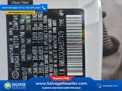 Used 2017 Hyundai Tucson Limited w/ Limited Ultimate Package 03 image 17