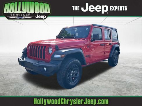Certified 2024 Jeep Wrangler Sport S image 1