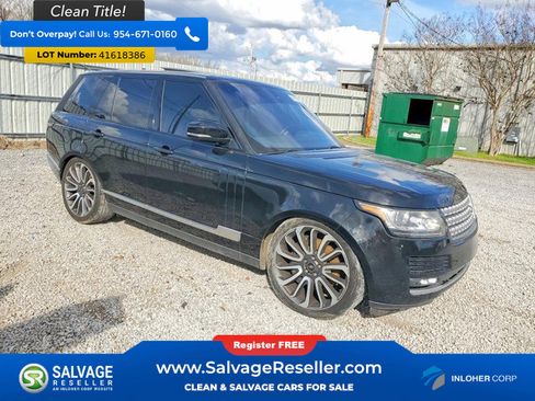 Used 2016 Land Rover Range Rover Supercharged AWD/4WD image 5