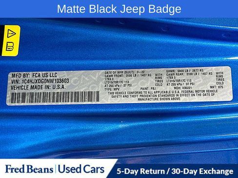 Used 2022 Jeep Wrangler Unlimited Sport AWD/4WD image 38