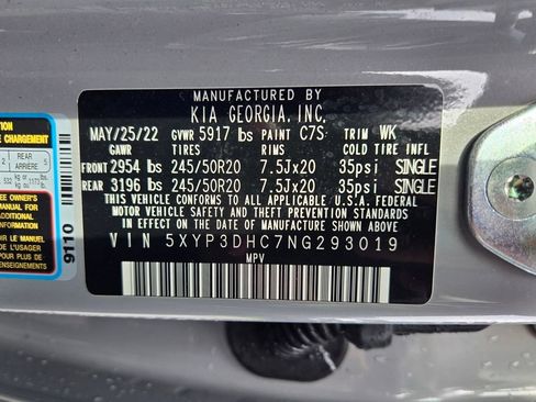 Used 2022 Kia Telluride EX w/ EX Premium Package AWD/4WD image 35