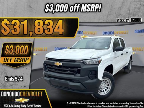New 2026 Chevrolet Colorado W/T RWD image 1