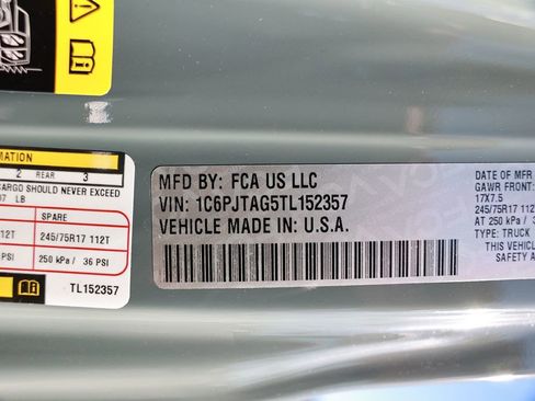 New 2026 Jeep Gladiator Sport image 34