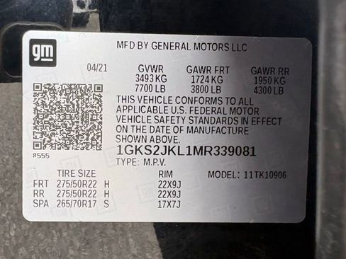 Used 2021 GMC Yukon XL Denali w/ Denali Premium Package AWD/4WD image 30