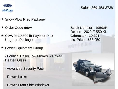 Used 2022 Ford F550 4x4 Regular Cab Super Duty image 5