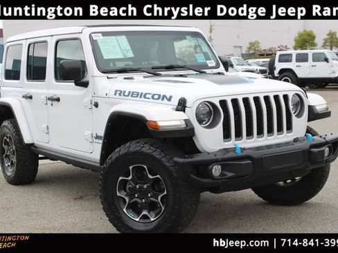 Used 2023 Jeep Wrangler Unlimited Rubicon 4xe w/ Steel Bumper Group AWD/4WD image 1
