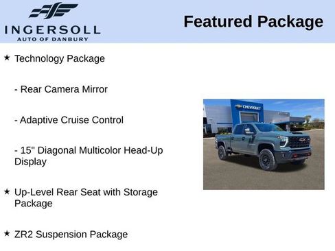 Used 2025 Chevrolet Silverado 2500 ZR2 w/ Technology Package AWD/4WD image 15