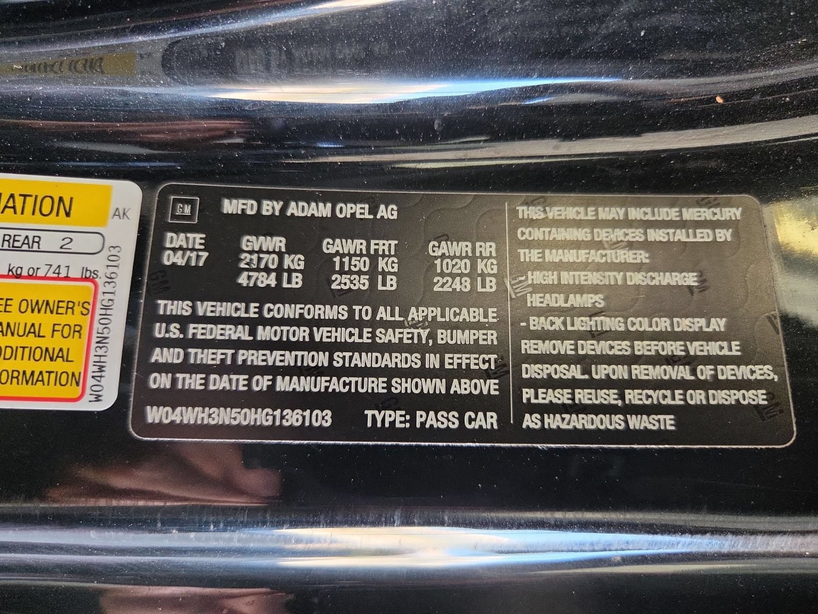 Used 2017 Buick Cascada Premium FWD image 32