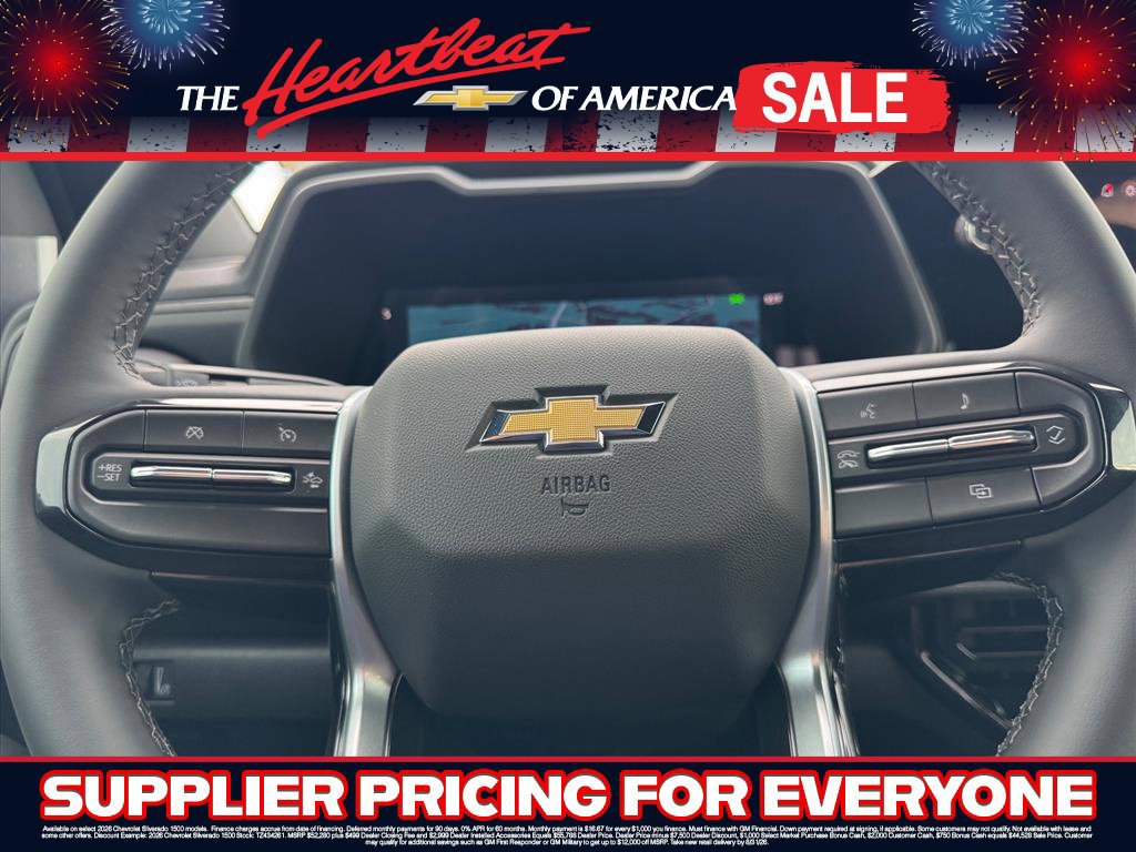 New 2026 Chevrolet Colorado W/T w/ WT Custom Package RWD image 12