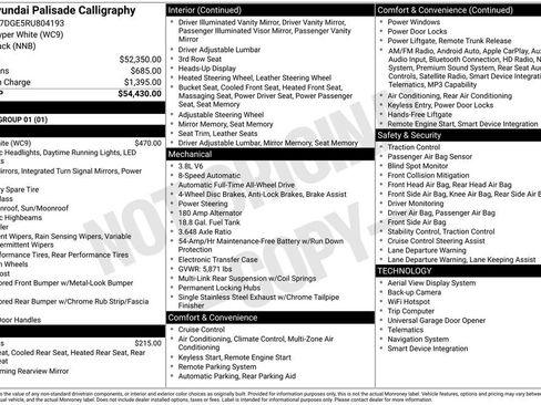 Used 2024 Hyundai Palisade Calligraphy image 6