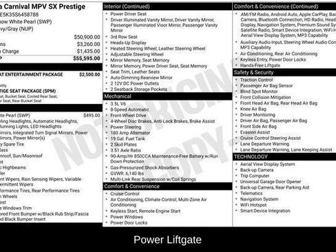 Used 2025 Kia Carnival SX Prestige FWD image 9