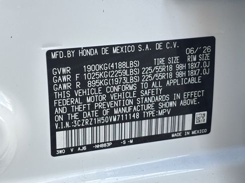 New 2027 Honda HR-V Sport image 19