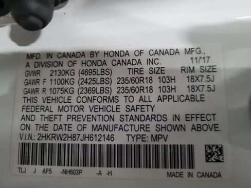 Used 2018 Honda CR-V EX-L image 33