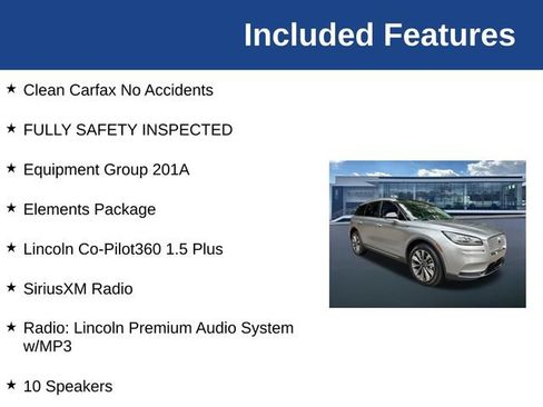 Used 2022 Lincoln Corsair Reserve w/ Equipment Group 201A FWD image 5