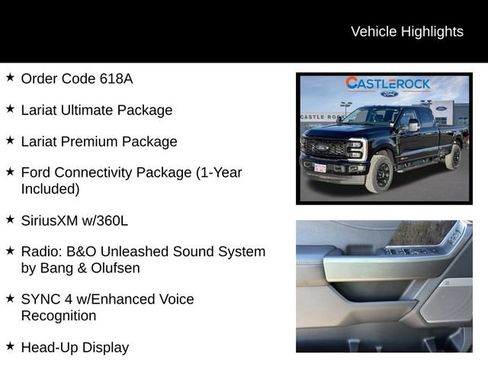New 2026 Ford F350 Lariat w/ Black Appearance Package image 14