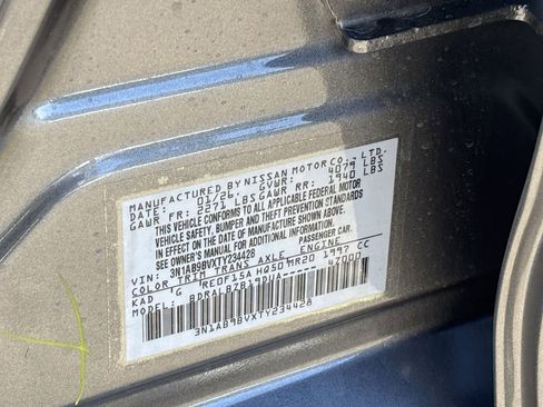 New 2026 Nissan Sentra S w/ Floor Mat Package FWD image 20