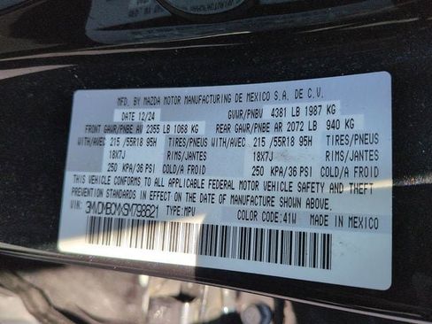 Used 2025 MAZDA CX-30 AWD 2.5 S w/ Preferred Package image 15