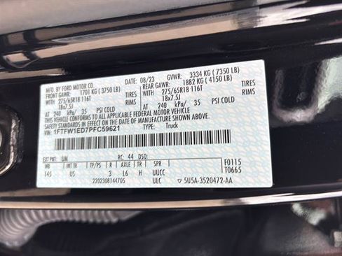 Certified 2023 Ford F150 XLT w/ Equipment Group 302A High AWD/4WD image 20