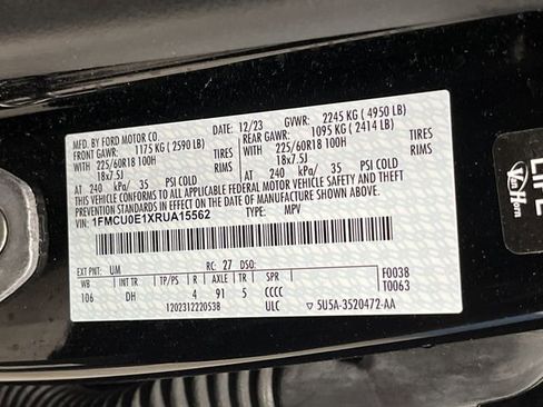 Used 2024 Ford Escape SE w/ PHEV Premium Package image 42