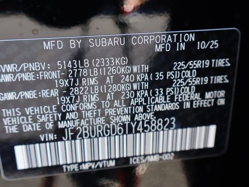 New 2026 Subaru Outback Limited XT image 24