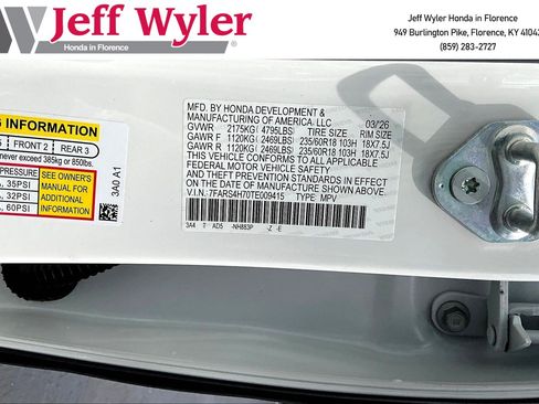 New 2026 Honda CR-V EX-L image 21