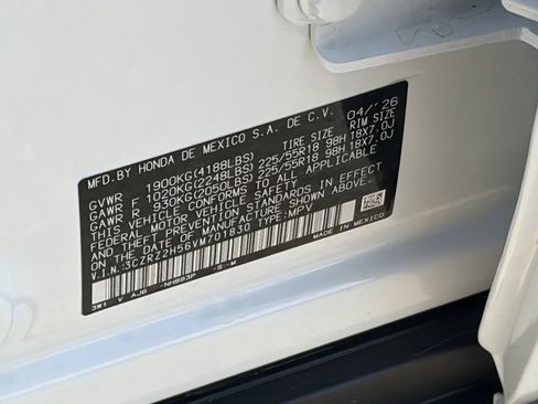 Used 2027 Honda HR-V Sport image 36