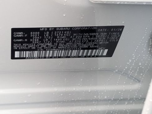 New 2026 Subaru Ascent Touring image 32