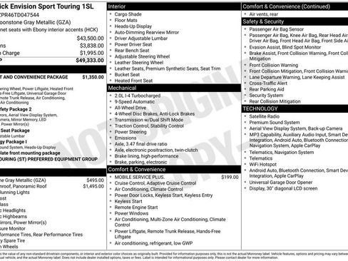 New 2026 Buick Envision Sport Touring AWD/4WD image 32