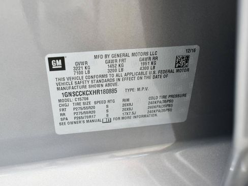 Used 2017 Chevrolet Tahoe Premier RWD image 50