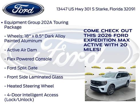 New 2026 Ford Expedition Max Active RWD image 20