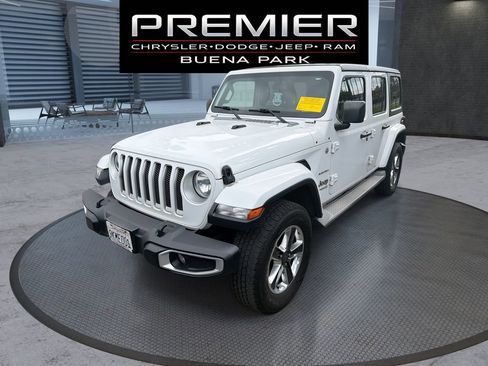 Used 2020 Jeep Wrangler Unlimited Sahara AWD/4WD image 1