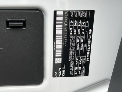 New 2026 Mercedes-Benz Sprinter 2500 image 41