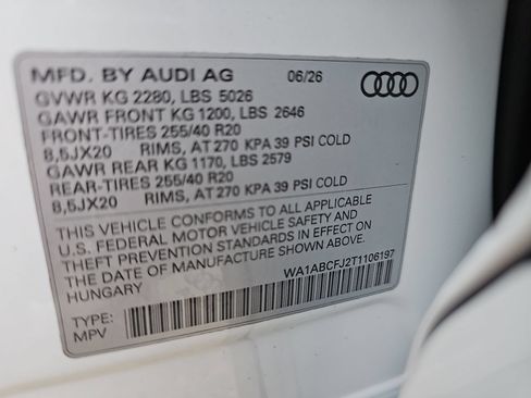 New 2026 Audi Q3 quattro 2.0T AWD/4WD image 39