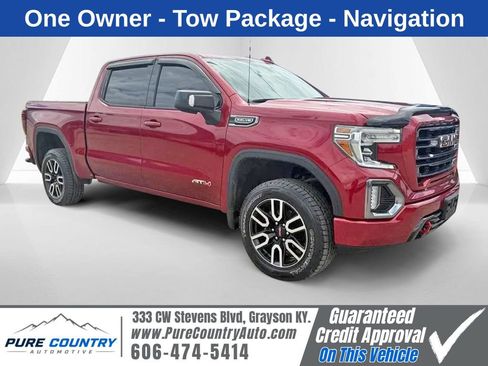 Used 2021 GMC Sierra 1500 AT4 w/ AT4 Preferred Package AWD/4WD image 1
