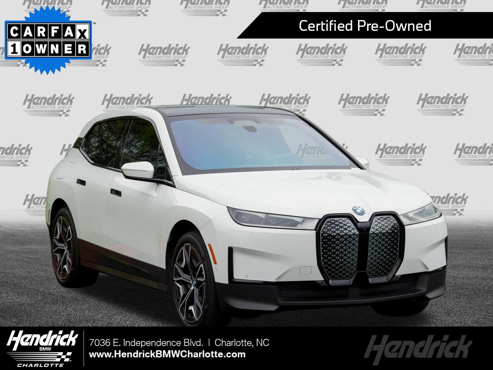 Certified 2024 BMW iX xDrive50 AWD/4WD image 1
