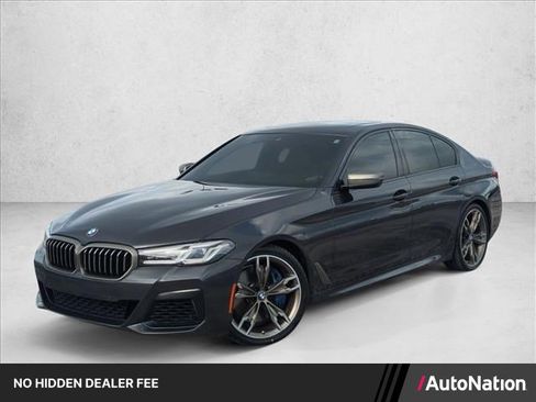 Used 2021 BMW M550i xDrive AWD/4WD image 1