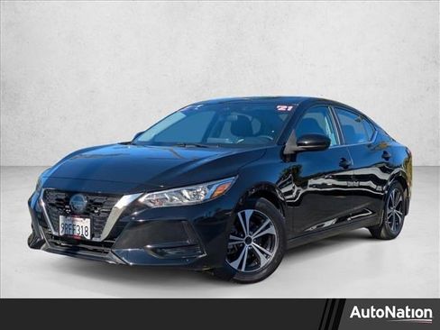 Used 2021 Nissan Sentra SV image 1