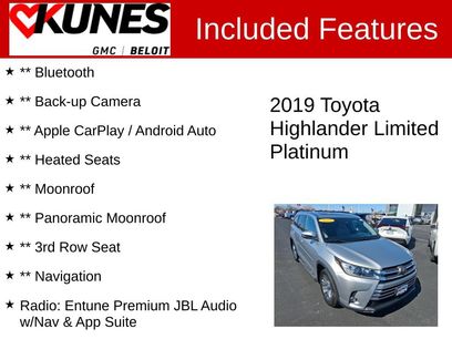 Used 2019 Toyota Highlander Limited Platinum