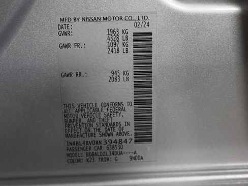 Used 2024 Nissan Altima 2.5 S FWD image 32