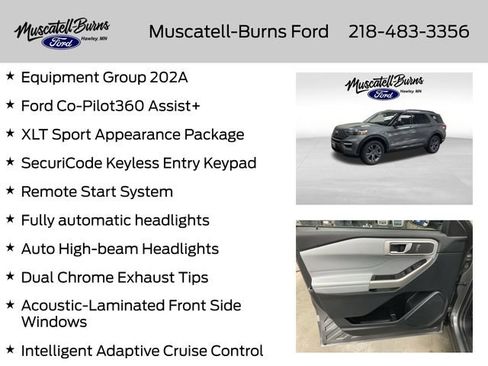 Used 2023 Ford Explorer XLT w/ Equipment Group 202A AWD/4WD image 7