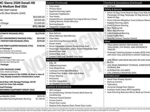 Used 2021 GMC Sierra 2500 Denali w/ Denali Ultimate Package image 7