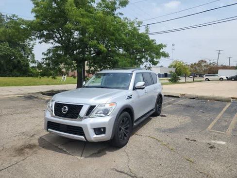 Used 2018 Nissan Armada Platinum w/ Captain Seat Package AWD/4WD image 2